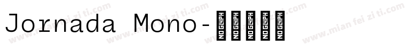 Jornada Mono字体转换